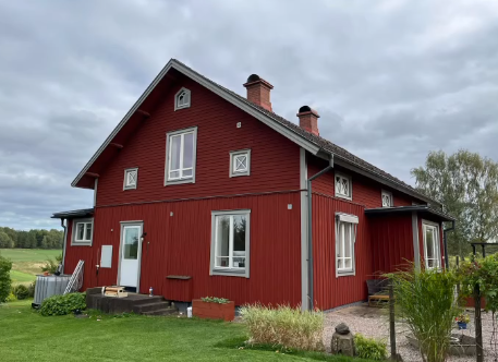Utvändigt måleri från GS Måleri i Skövde